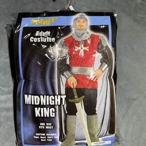 Adult Midnight King Halloween Costume
